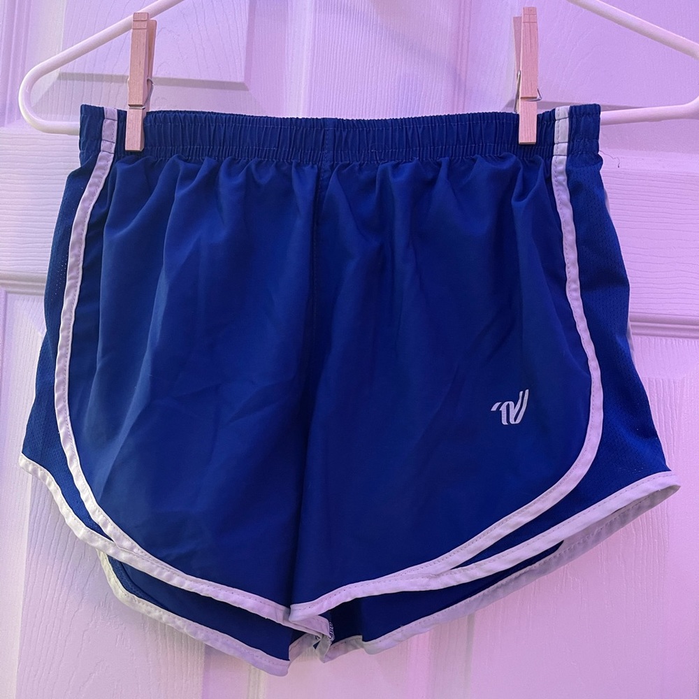 Blue Varsity Shorts